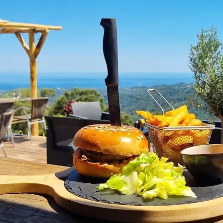 Domaine Colonna-Santini Gite Avec Piscine & Spa, Vue Mer Et Montagnes Vakantiehuis