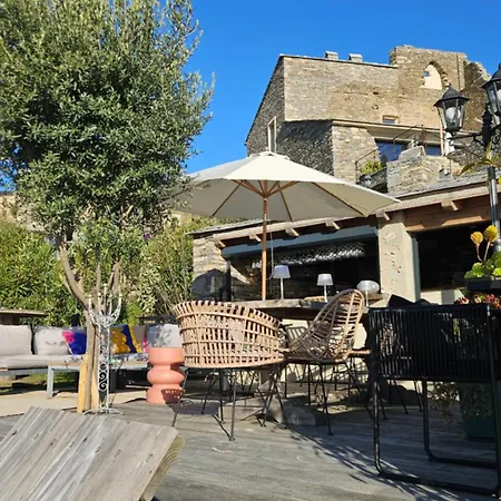 Domaine Colonna-Santini Gite Avec Piscine & Spa, Vue Mer Et Montagnes Vakantiehuis Porri