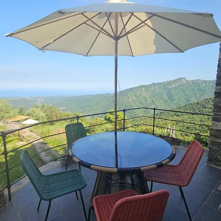 Domaine Colonna-Santini Gite Avec Piscine & Spa, Vue Mer Et Montagnes Vakantiehuis *