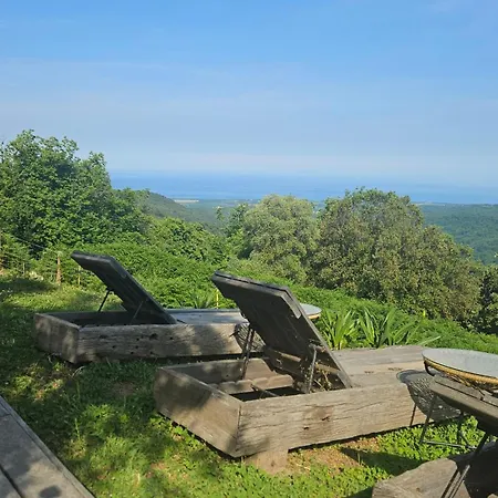 Domaine Colonna-Santini Gite Avec Piscine & Spa, Vue Mer Et Montagnes * Porri