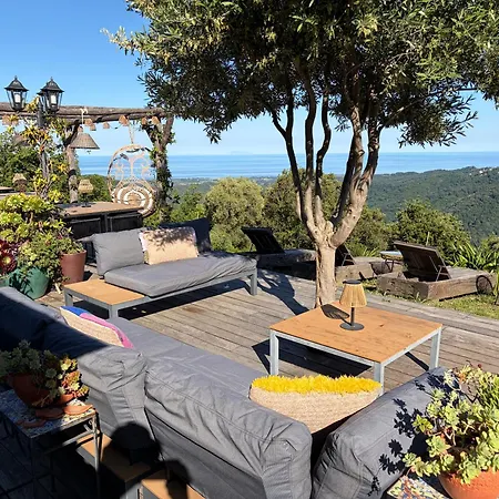Domaine Colonna-santini Avec Piscine&spa, Vue Et Montagnes