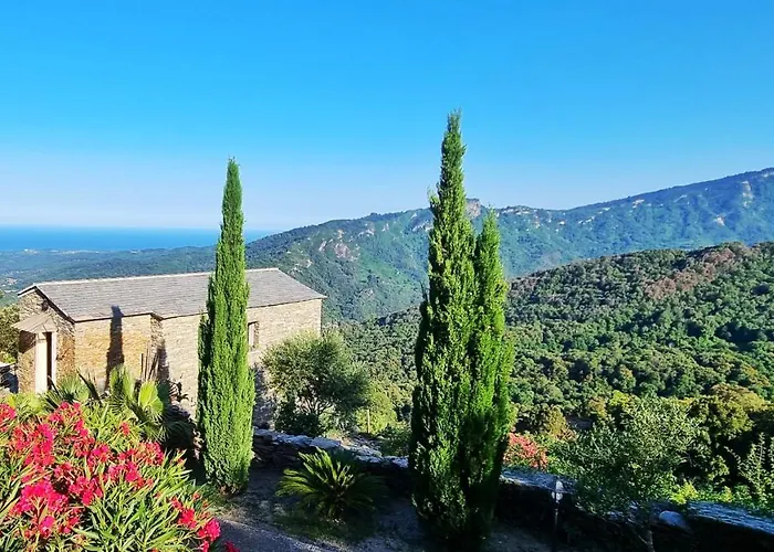 Domaine Colonna-santini Avec Piscine & Spa, Vue Et Montagnes בית נופש *