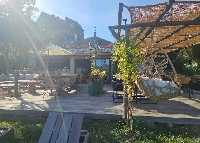 Domaine Colonna-santini Avec Piscine & Spa, Vue Et Montagnes * Porri